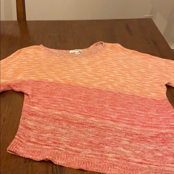 Orange/red lightweight sweater - Picture 3 of 3